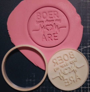 ST060 Cupcake Stamp and Cutter Boer loop deur my are