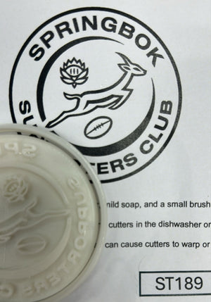 ST189 Springbok Supporters Club Cupcake Stamp