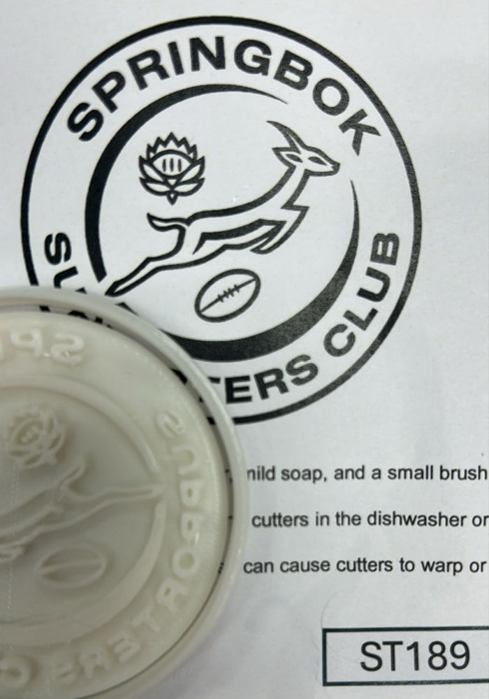ST189 Springbok Supporters Club Cupcake Stamp