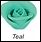 Teal Cake Flora 25ml Food Colouring Gel