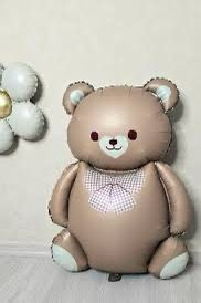Teddy Foil Balloon 65.5x90cm