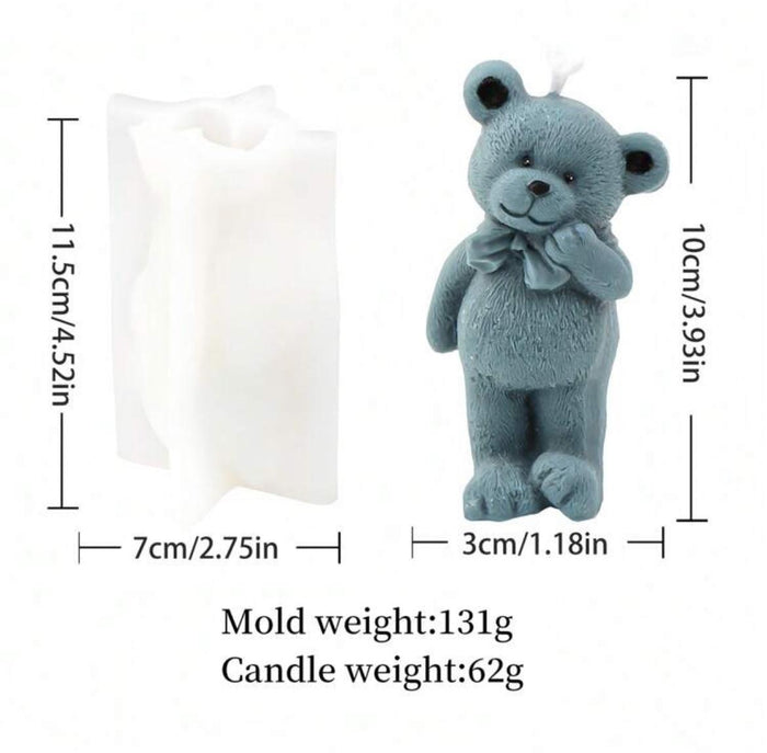 Silicone Mould 3d Teddy Bear