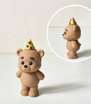 Party Figurine Teddy Bear