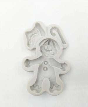 Silicone Mould Christmas Gingerbread Man