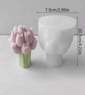 Silicone Mould Flower Tulip