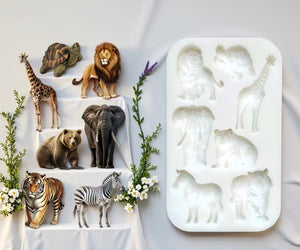 Silicone Mould Various Animals