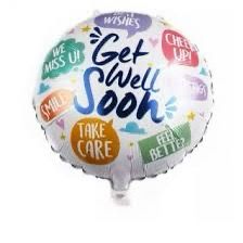 Get Well Soon Foil Balloon 18"