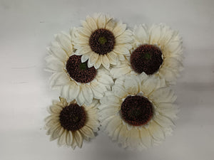 5pc Cake Topper Artificial Gerbera Head
