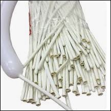 100pc Long Balloon White