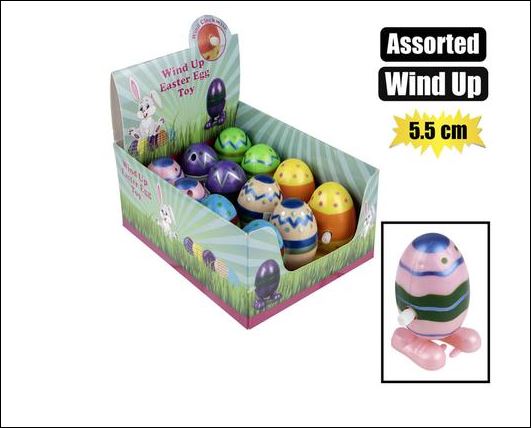 1pc Easter Wind Up Egg