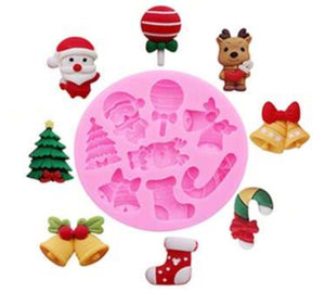 Christmas Multi Silicone Mould