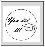 ST021 You did it Cupcake Stamp