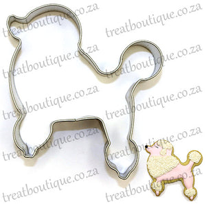 Treat Boutique Metal Cookie Cutter French Poodle