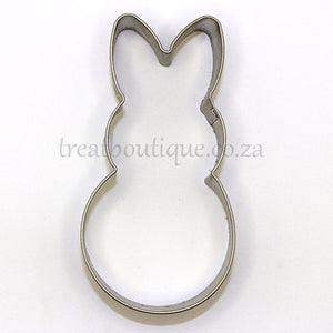 Treat Boutique Metal cookie cutter Bunny round Easter 10.5x5.5cm