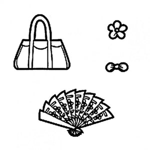 Handbag / Fan Patchwork Silhouette cutter