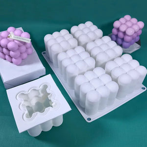 Bubble soap/candle mould