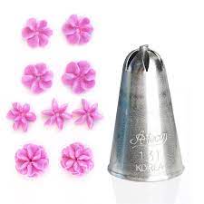 Ateco Nozzle Drop Flower Closed Medium #131