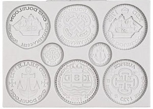Silicone mould pirate coin