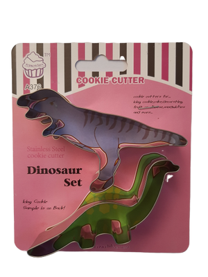 Metal Dinosaur Cookie Cutter Set A276