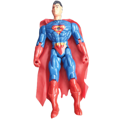 Plastic Superman figurine 13cm
