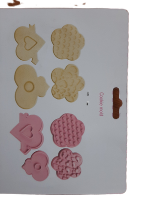 Heart / Flower Cookie Cutter Set S874