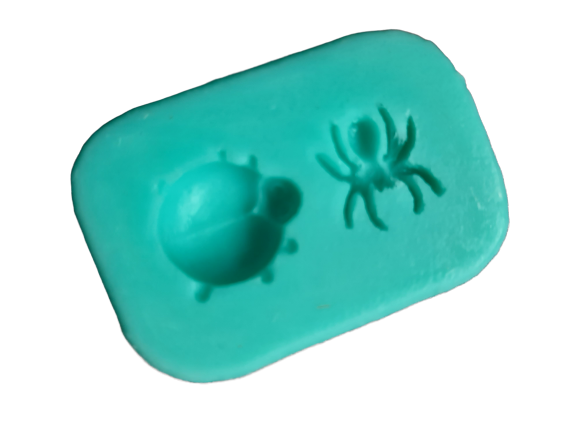 Silicone Mould Spider and Ladybug