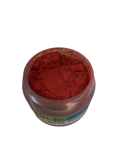 Kolor-Burst Metallic Dusting Powder, Ruby 10ml