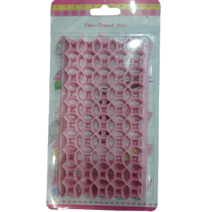 Nr20 Integrated Circle Pattern Fondant clay Embosser