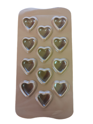 Nr37, Silicone mould chocolate truffle, Heart