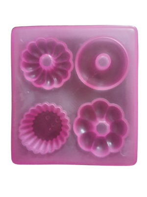 Cupcake donut  soft silicone mould