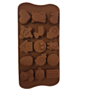 Nr8, Silicone mould chocolate truffle, Mix
