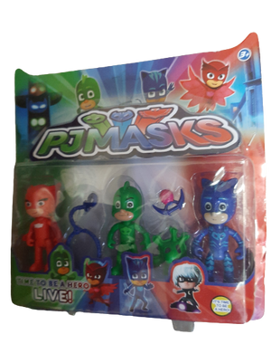 PJ Masks plastic figurine set
