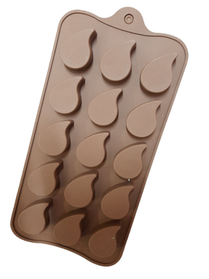 Nr25, Silicone mould chocolate truffle Paisley