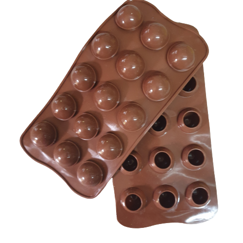 Nr29, Silicone mould chocolate truffle, Round