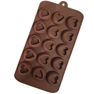 Nr31, Silicone mould chocolate truffle, Heart
