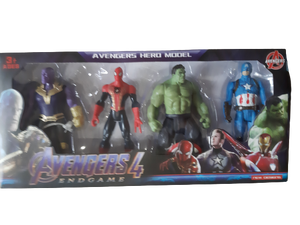 Avengers Plastic Figurine set, A