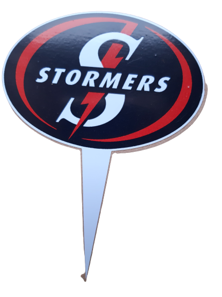 Wooden Stormers Cake Topper