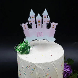 Nr57 Acrylic Cake Topper Castle