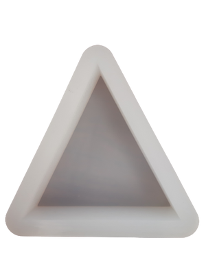 Candle soap mould shape G size of product 8.5x9cm Triangle