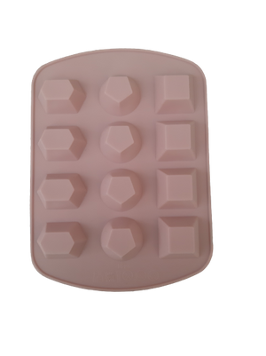 Gems Chocolate Silicone mousse mould, 2.1x2.1x1.5cm