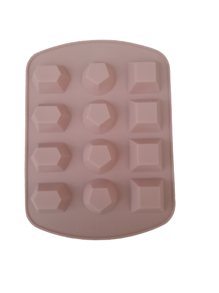 Gems Chocolate Silicone mousse mould, 2.1x2.1x1.5cm