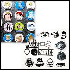 Assorted accessories   patchwork silhouette baby, faces and other Embosser cutters