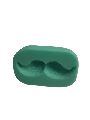 Moustache silicone mould, 4.8x1.5cm