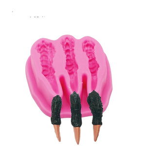 Silicone Mould Dinosaur and Dragon Claws