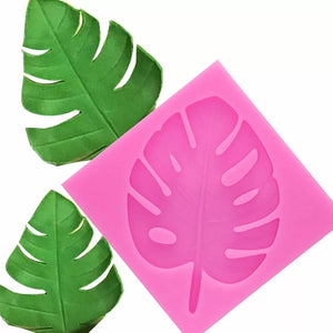 Hawaiian Tropical Leaf silicone mould