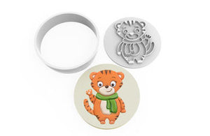 RP21215 Baby Tiger Pastime Cutter 7.5cm
