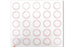 Macaron Mat/ baking sheet, Circle  3.8cm