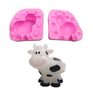 Silicone Mould  3d Cow
