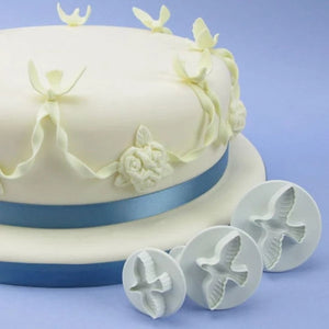 Dove Fondant plunger cutter