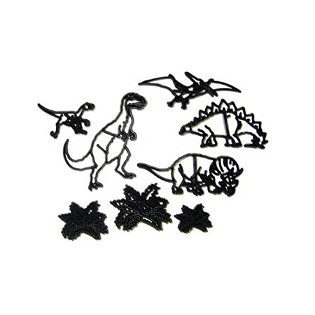 Dinosaur silhouette cutter set